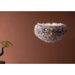 Nicola - Stor Belysning - Sort og Grå