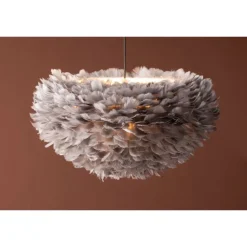 Nicola - Stor Belysning - Sort og Grå