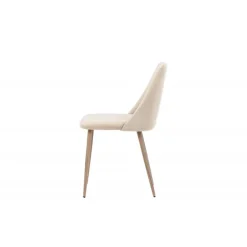 Night Spisebordsstol - velour og Valnød