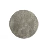 Niklas Tæppe Rundt Ø200 - Gråbeige