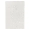 Nizza Kortluvet tæppe Ensfarvet - Creme