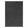 Nizza Kortluvet tæppe Ensfarvet - Antracit
