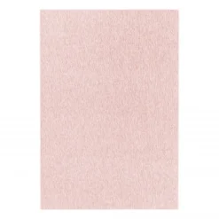 Nizza Kortluvet Tæppeløber Ensfarvet - Rosa