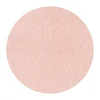 Nizza Rund Kortluvet tæppe Ensfarvet - Rosa