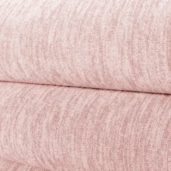 Nizza Rund Kortluvet tæppe Ensfarvet - Rosa