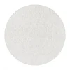 Nizza Rund Kortluvet tæppe Ensfarvet - Creme