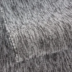 Nizza Rund Kortluvet tæppe Ensfarvet - Grå