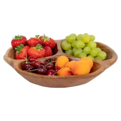 Nola Teak Skål - Skål i teaktræ Ø30 cm