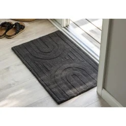 Nora Badeværelsesmåtte - Kulgrå