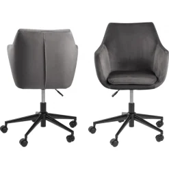 NORA Skrivebordsstol grå