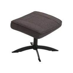 Næsby Drejestol Brun stof