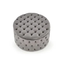 NUNEZ puf Ø70cm Grå