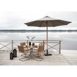 Nypo Parasol - Grå,Natur