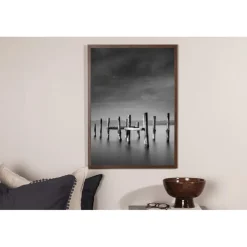 Ocean Plakat - Sort og Hvid