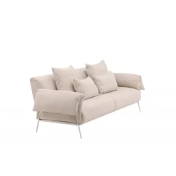 ockero 3 personers Sofa - Beige og Hvid