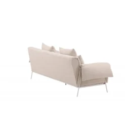 ockero 3 personers Sofa - Beige og Hvid