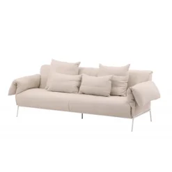 ockero 3 personers Sofa - Beige og Hvid
