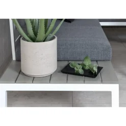 Odense Have Hjørnesofa Sæt - Grå,Hvid