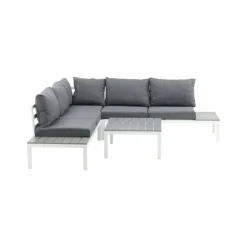 Odense Have Hjørnesofa Sæt - Grå,Hvid