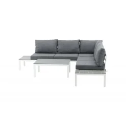 Odense Have Hjørnesofa Sæt - Grå,Hvid