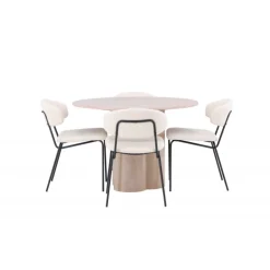 Olivia Rund Spisebordssæt