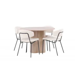 Olivia Rund Spisebordssæt