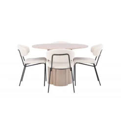 Olivia Rund Spisebordssæt