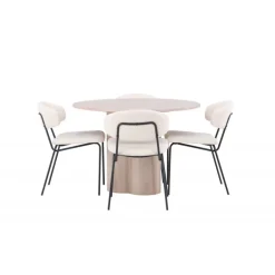 Olivia Rund Spisebordssæt