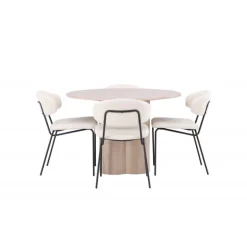 Olivia Rund Spisebordssæt