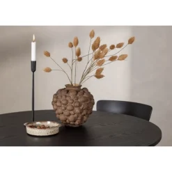 Olivia Rund Spisebordssæt - Sort