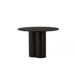 Olivia Rundt spisebord Ø110cm - Sort