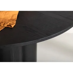 Olivia Rundt spisebord Ø110cm - Sort