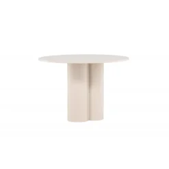 Olivia Rundt spisebord Ø110cm - Beige