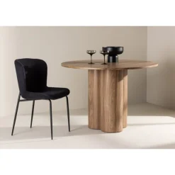 Olivia Rundt spisebord Ø110cm - Brun
