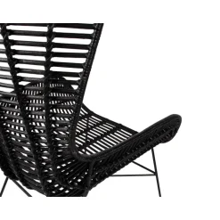 Opus rattan stol sort
