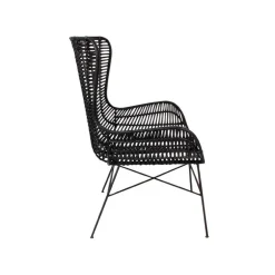 Opus rattan stol sort