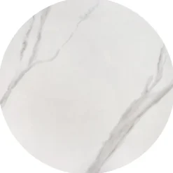 OSARIO sofabord, Hvid marmor / Hvid