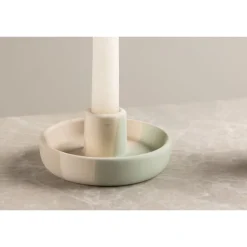 Otis Lysestage - Beige, Grøn og Grå