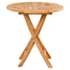 Oviedo Teak Spisebord - Spisebord i teaktræ Ø70x75cm