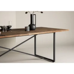 Padang Spisebord - Sort og Mørk Natur