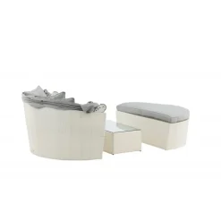 Padova Liggestol - Hvid