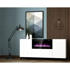 PAFOS kommode EF 180 Hvid/Hvid