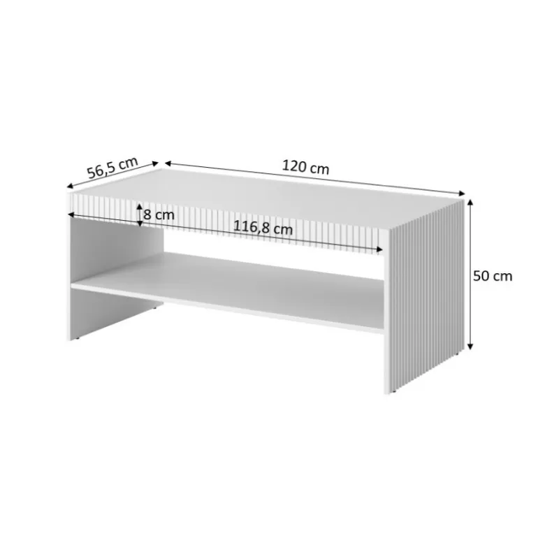 PAFOS sofabord Sort/Sort