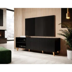 PAFOS TV bord 150cm Sort