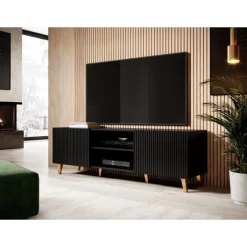 PAFOS TV bord 150cm Sort