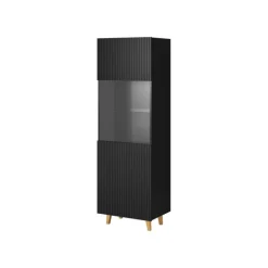 PAFOS Vitrineskab - Sort