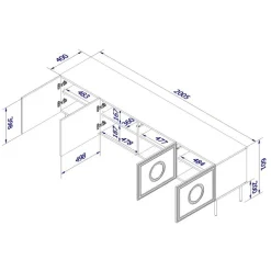 PALAZZO TV bord 200 (4D)