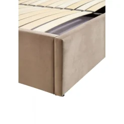 PALAZZO 160x200 seng med opbevaring - Beige/guld