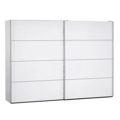 Palermo klædeskab 242 cm - Hvid