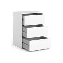 Palermo skuffeindsats m/3 skuffer hvid